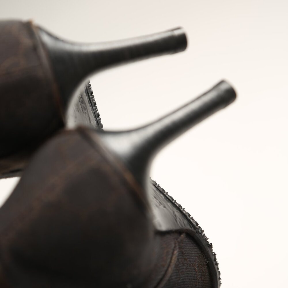 GUCCI GG Monogram Ankle Boots - Picture 6 of 8